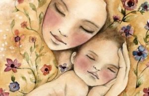 Min bebis sover bara i mina armar