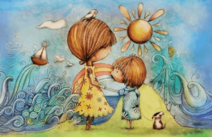 Att vara sitt barns sköld medan man smider en krigare