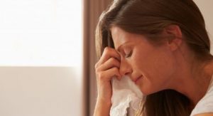 Även mammor gråter av utmattning, stress och rädsla