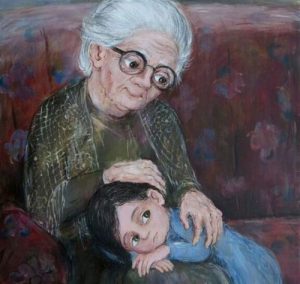 Min mormor, den vackraste stjärnan i himlen