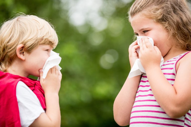 Barn med allergier