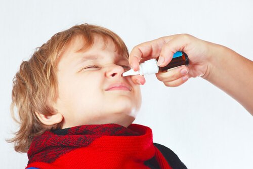Hantera täppt näsa hos barn