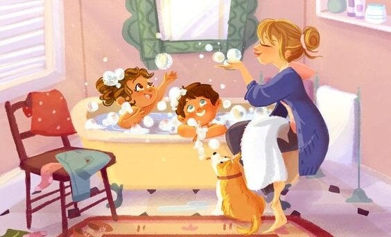 Mamma, snälla var försiktig med min barndom Mamma, snälla var försiktig med min barndom
