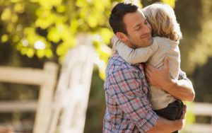 Att säga hejdå till din bebis innan du går hemifrån