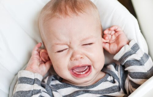 Olika typer av babygråt: baby som gråter