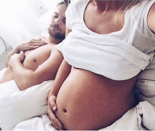 Gravid kvinna