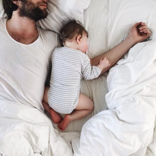 Pappa och son