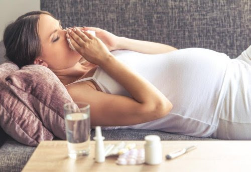 Influensa under graviditeten: hur du behandlar den