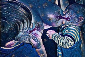 Amningen värmer både själ och hjärta