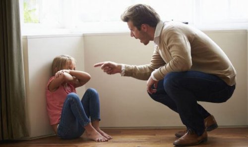 Pappa straffar dotter