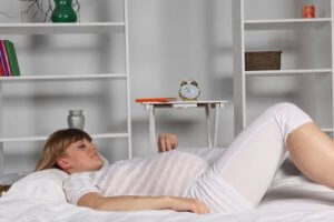 Sängläge under graviditeten