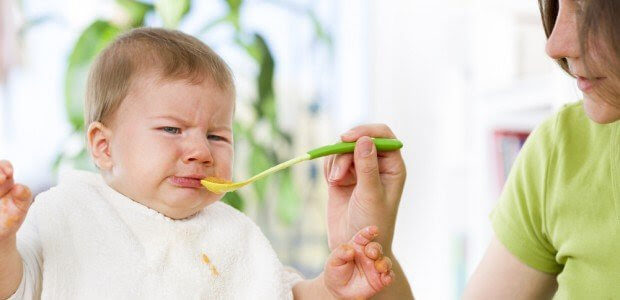 När ett barn inte äter kan det vara mycket frustrerande