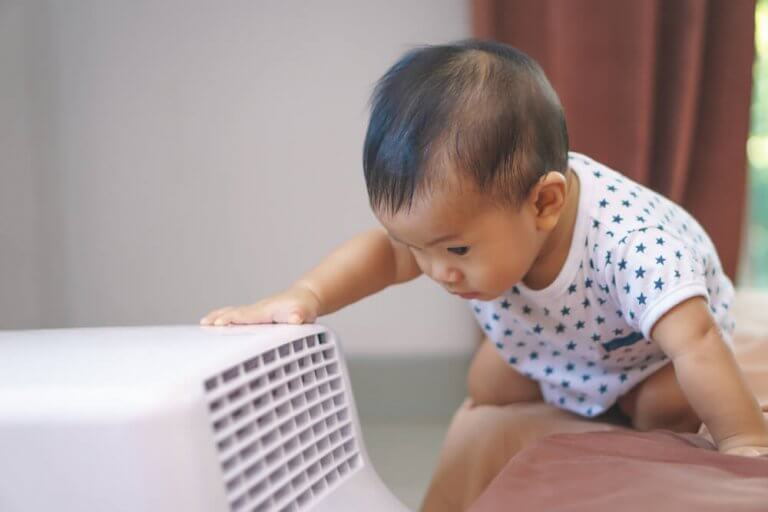 Hur man använder luftkonditionering när man har en bebis
