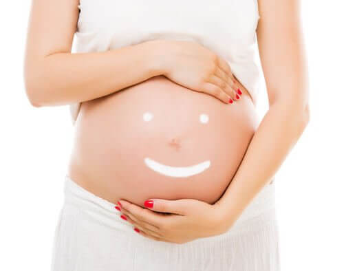 förändringar i naveln under graviditeten