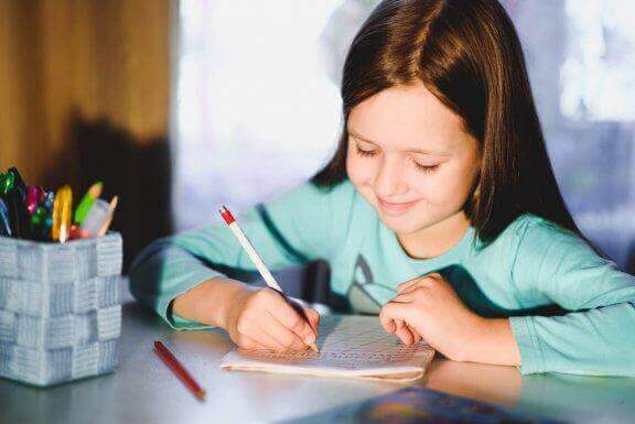 5 övningar för att förbättra barns handstil