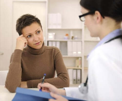 Stämningsstabiliserande läkemedel under graviditeten: Läkare och kvinna.