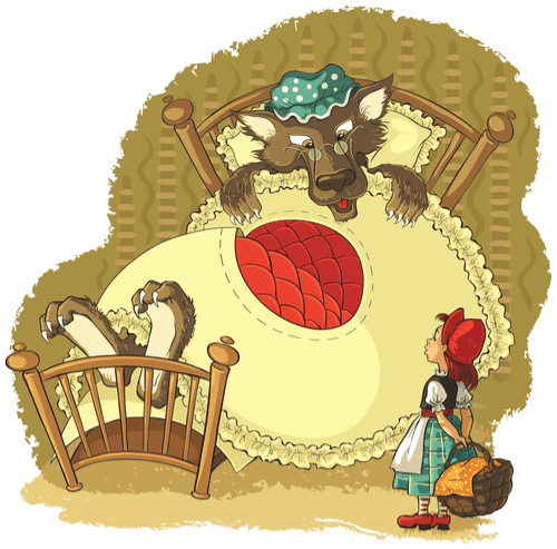 rödluvan och vargen