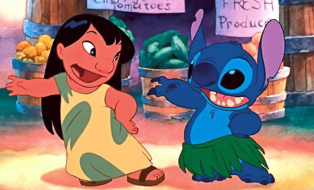 Lilo och Stitch dansar