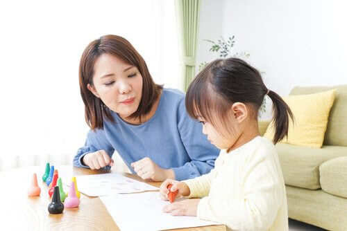 Au pair ritar med barn