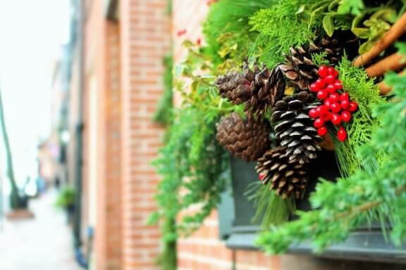 6 tips för att dekorera utomhus till jul