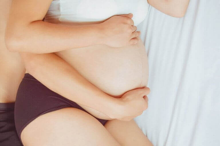 Sexställningar Gravid