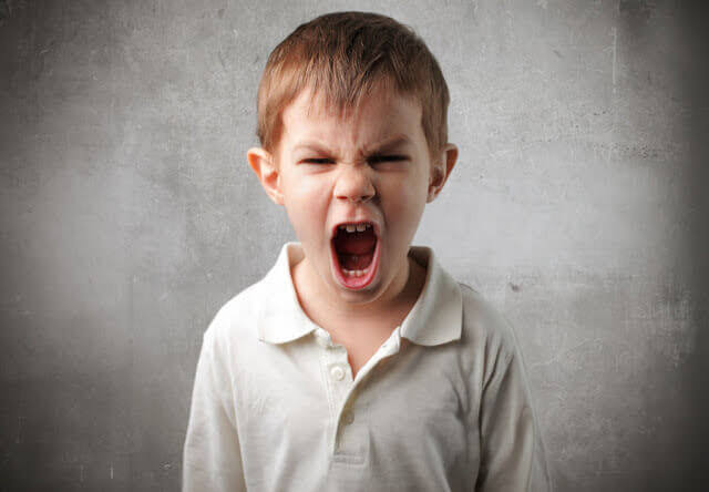 argt barn som skriker