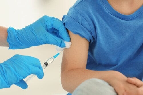 barn får Vaccinationer
