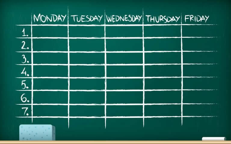 organisera en bra studieplan: studieplan