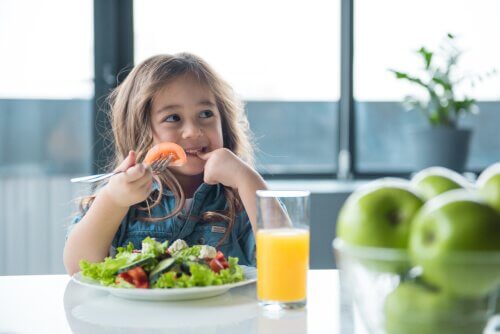 Lär du barnen att äta hälsosam mat?