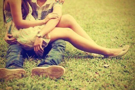 Ett förälskat par.