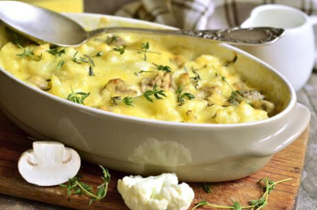 nyttiga recept: pasta med blomkål
