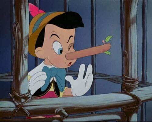barn ljuger för dig: Pinocchio