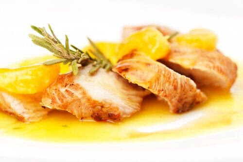 laktosfria recept för graviditetens andra trimester: kyckling