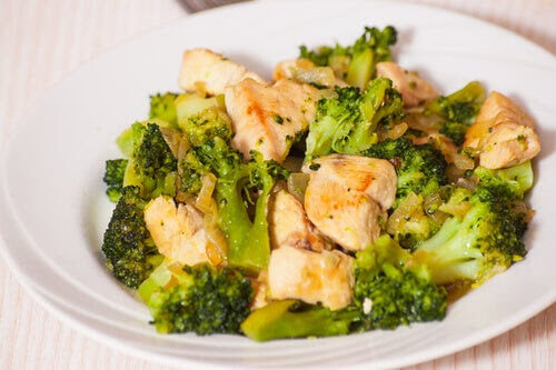 recept med broccoli och kyckling