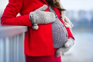 Vinterkläder för gravida kvinnor
