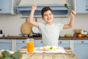 3 näringsämnen som måste finnas i barnens kost