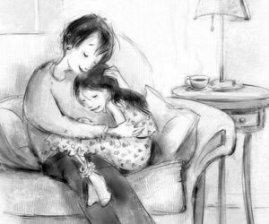 Mamma, prata med mig med kärlek