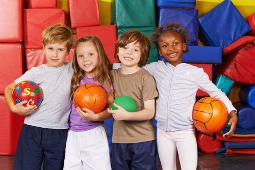 Lekar inom idrott och hälsa för barn