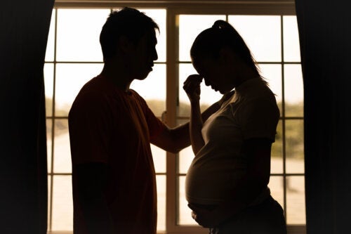 Att stöta bort sin partner under graviditeten