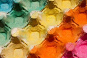 6 pyssel med äggkartonger för barn