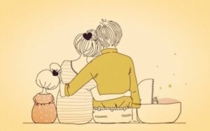 Först var det du och jag ... Nu är vi en familj