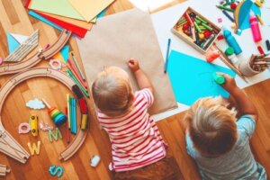 Hantverk för barn från 1 till 3 år