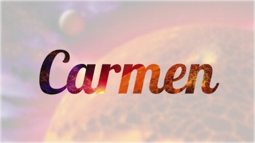 Ursprunget och betydelsen av namnet Carmen
