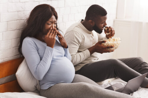 Angående känslighet för lukter under graviditeten