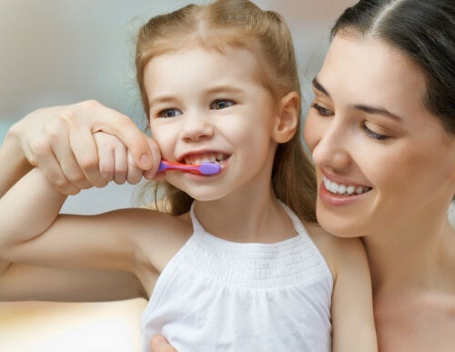 Riktlinjer till korrekt tandborstning för barn