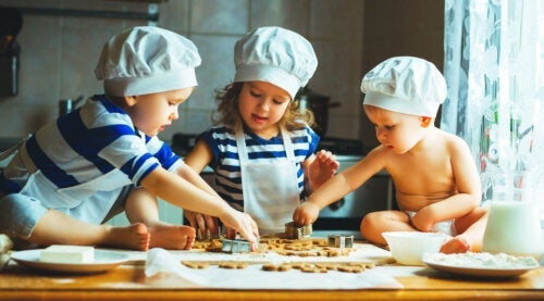 Fördelar med att laga mat med sina barn
