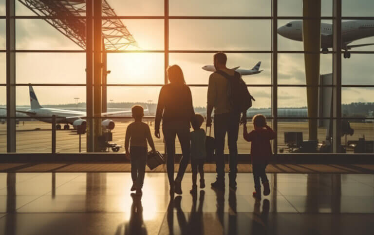 5 tips för att hantera försenade flyg med barn
