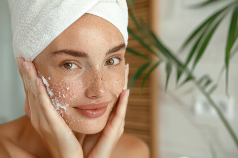 Ge lyster till huden på några minuter: exfoliering för upptagna mammor